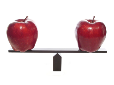comparing apples to apples
