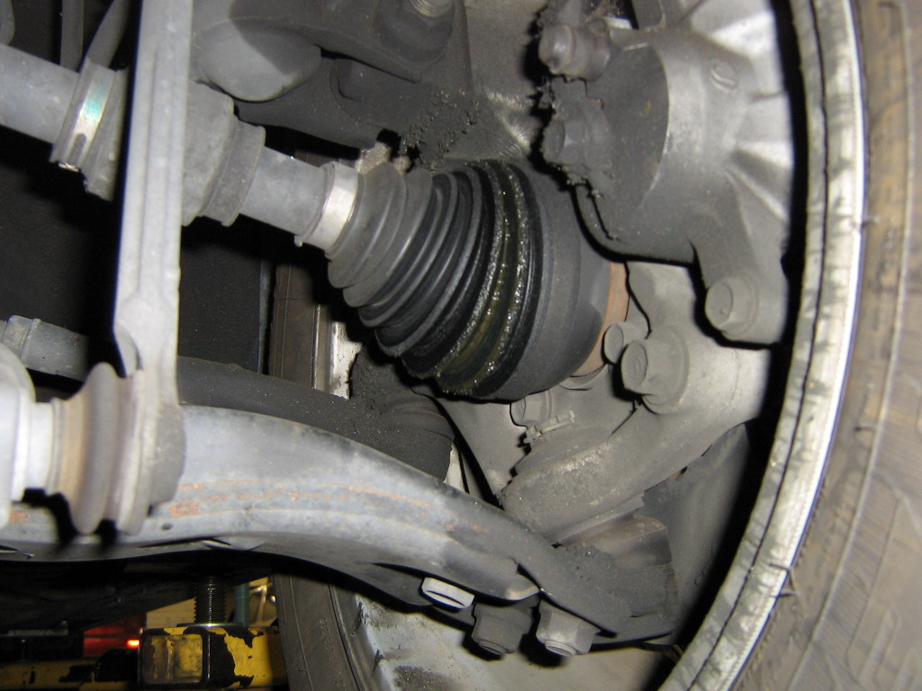 Offside Front Outer Drive Shaft Joint Constant Velocity Boot Severely