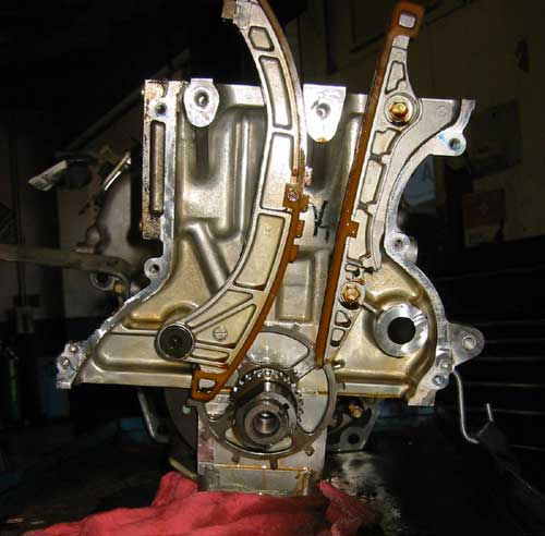Toyota 22re engine timing chain replacement