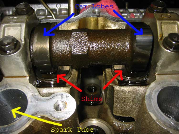 toyota valve adjust shims #3