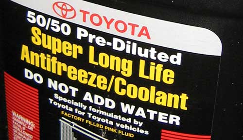 Toyota super long life coolant
