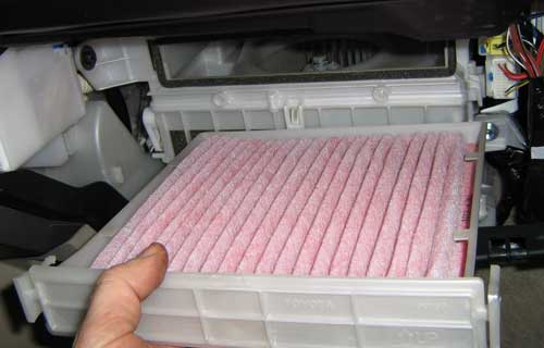 replacement cabin air filter