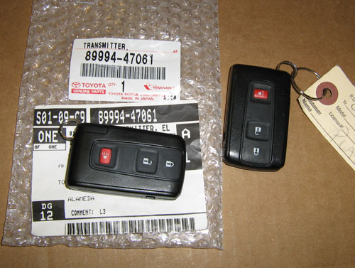 toyota prius lost smart key #3