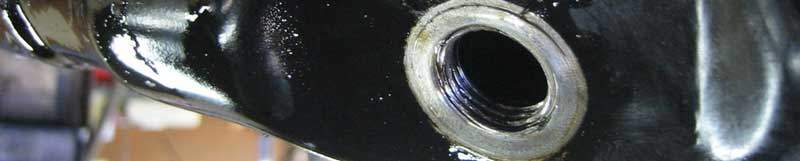 Honda oil pan drain plug threads