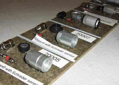 A collection of stem reseal kits