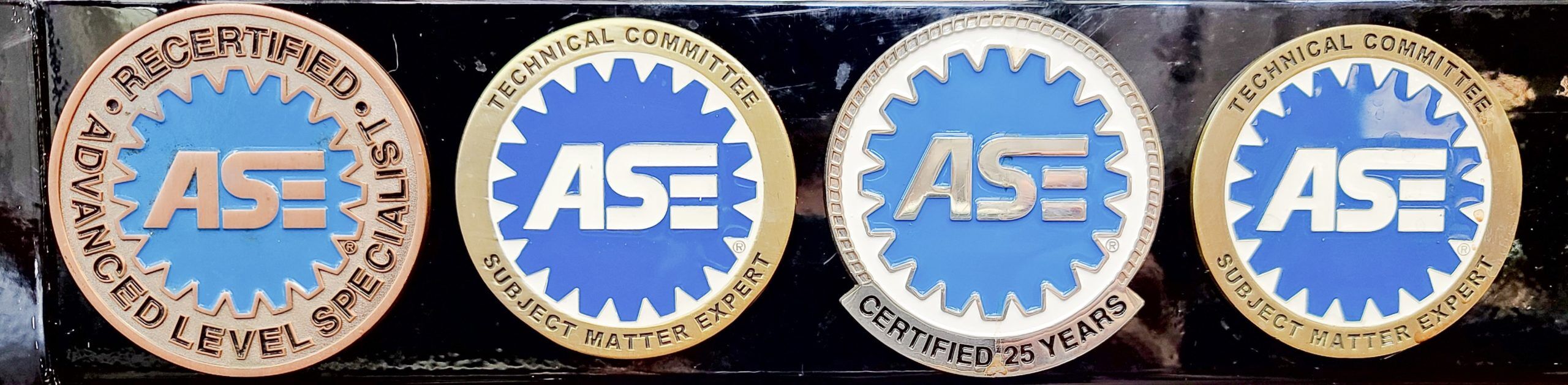 ASE Certified: A certified mechanic is a qualified mechanic