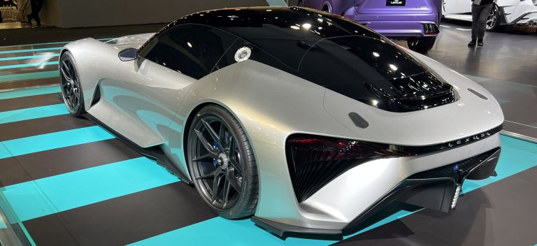 Lexus EV at the SEMA show.